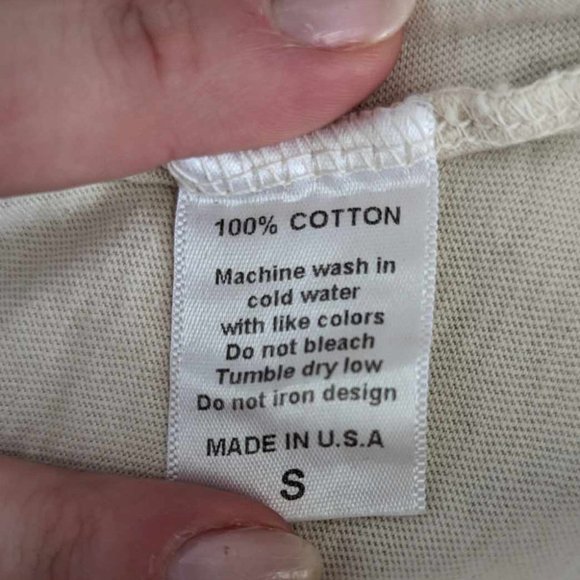 Bone Cotton T - Picture 3 of 4